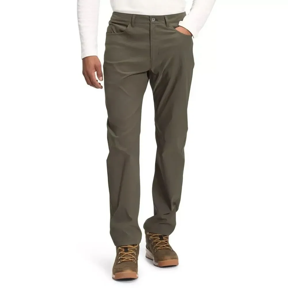 The North Face Men's Sprag 5 Pocket Green Taupe Hiking Pants NF0A5J98 34 x 30